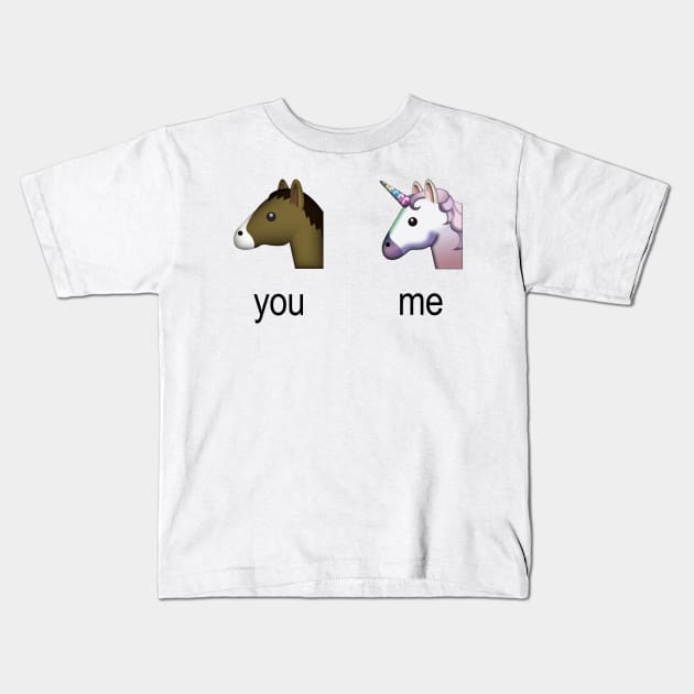 Me VS You Kids T-Shirt by osnapitzami